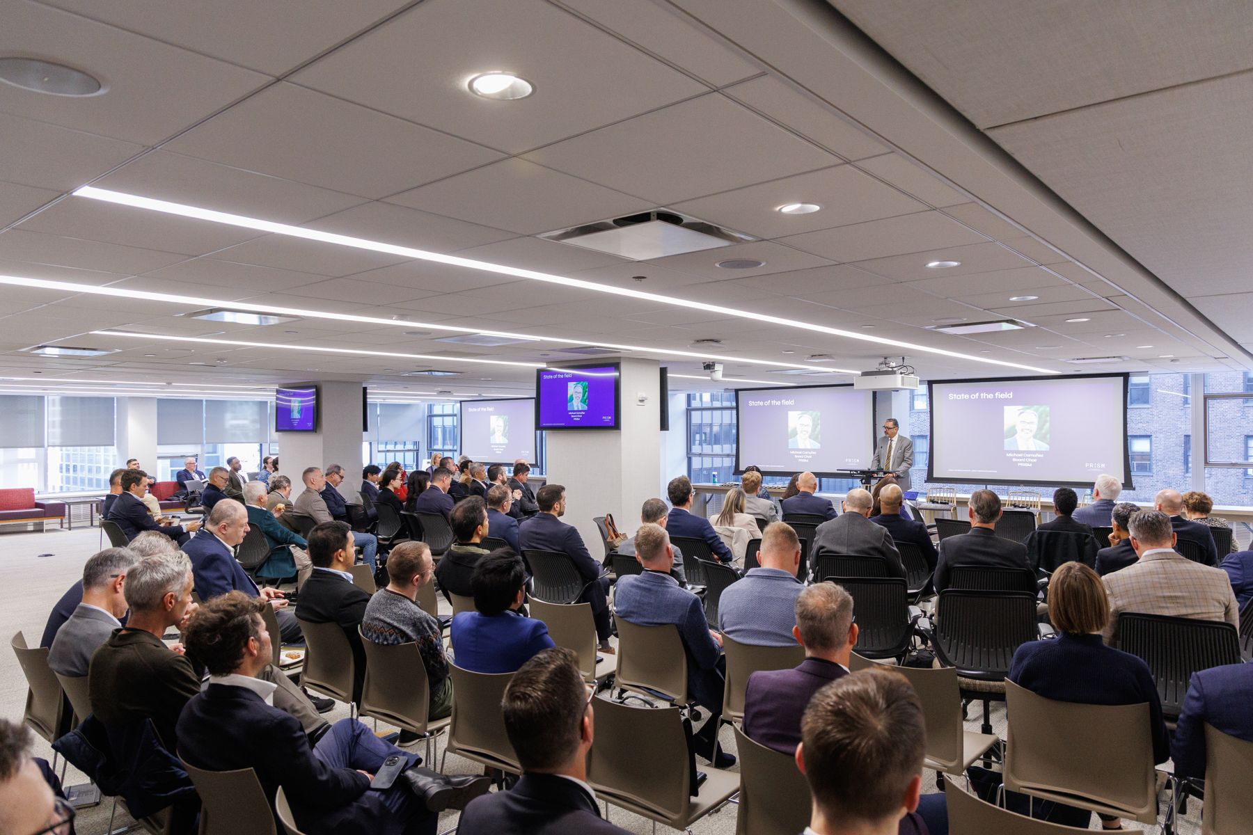 A full room at Grant Thornton.