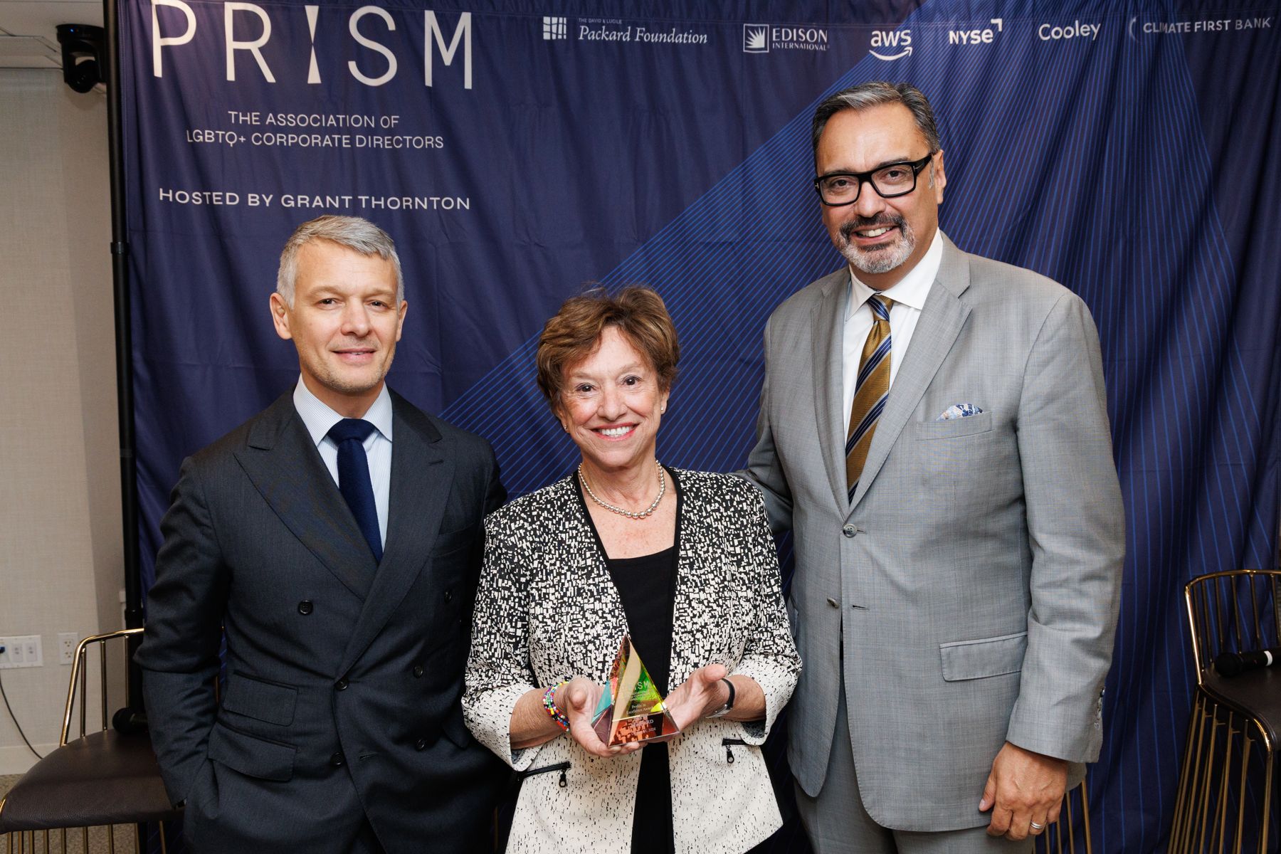 Fabrice Houdart, Betsy Bernard and Michael Camuñez.