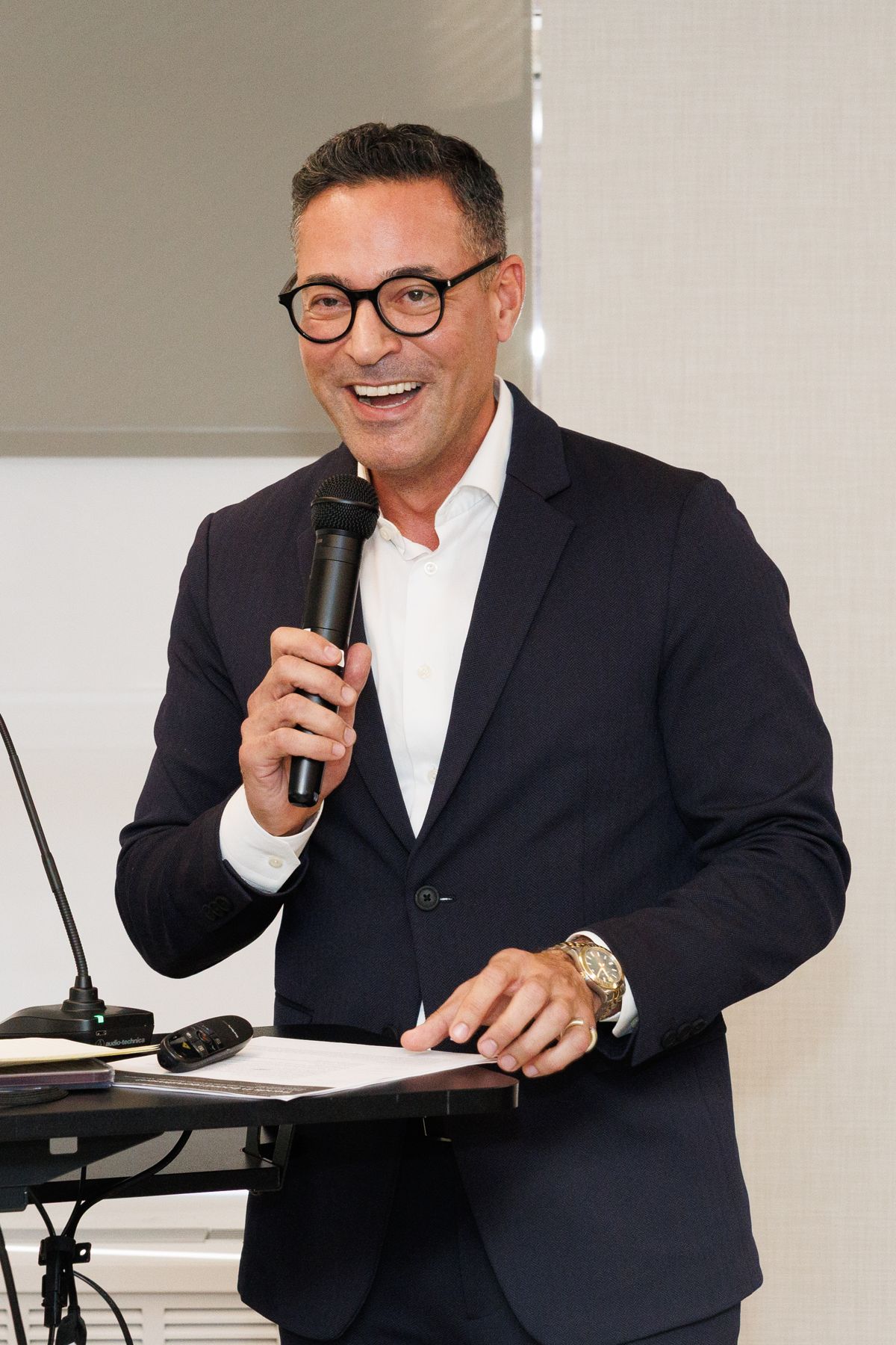 Ozzie Gromada Meza, PRISM board member, moderates Trends in Board Recruitment.