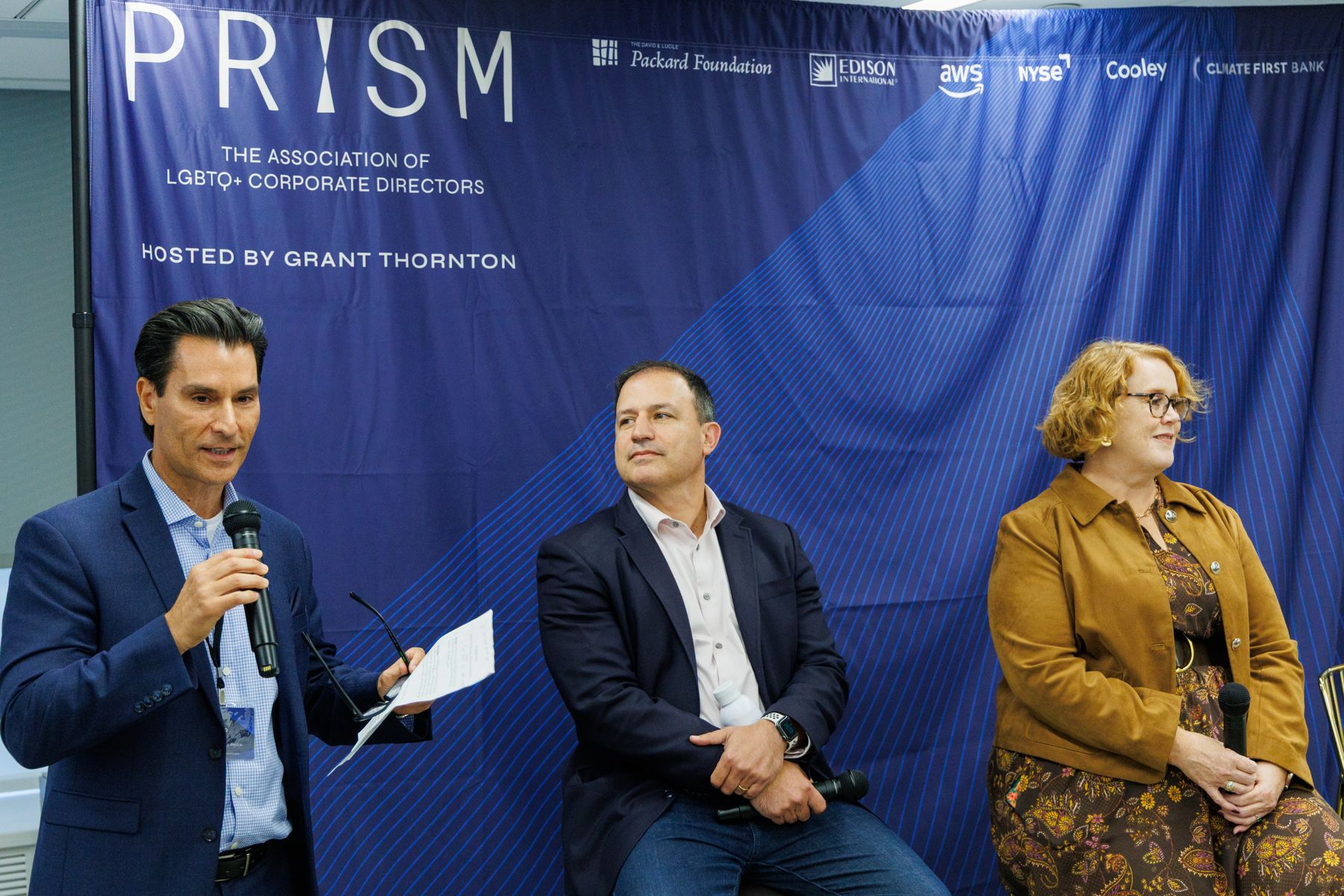 Pablo Ottado, Evan Epstein and Dottie Schindlinger.